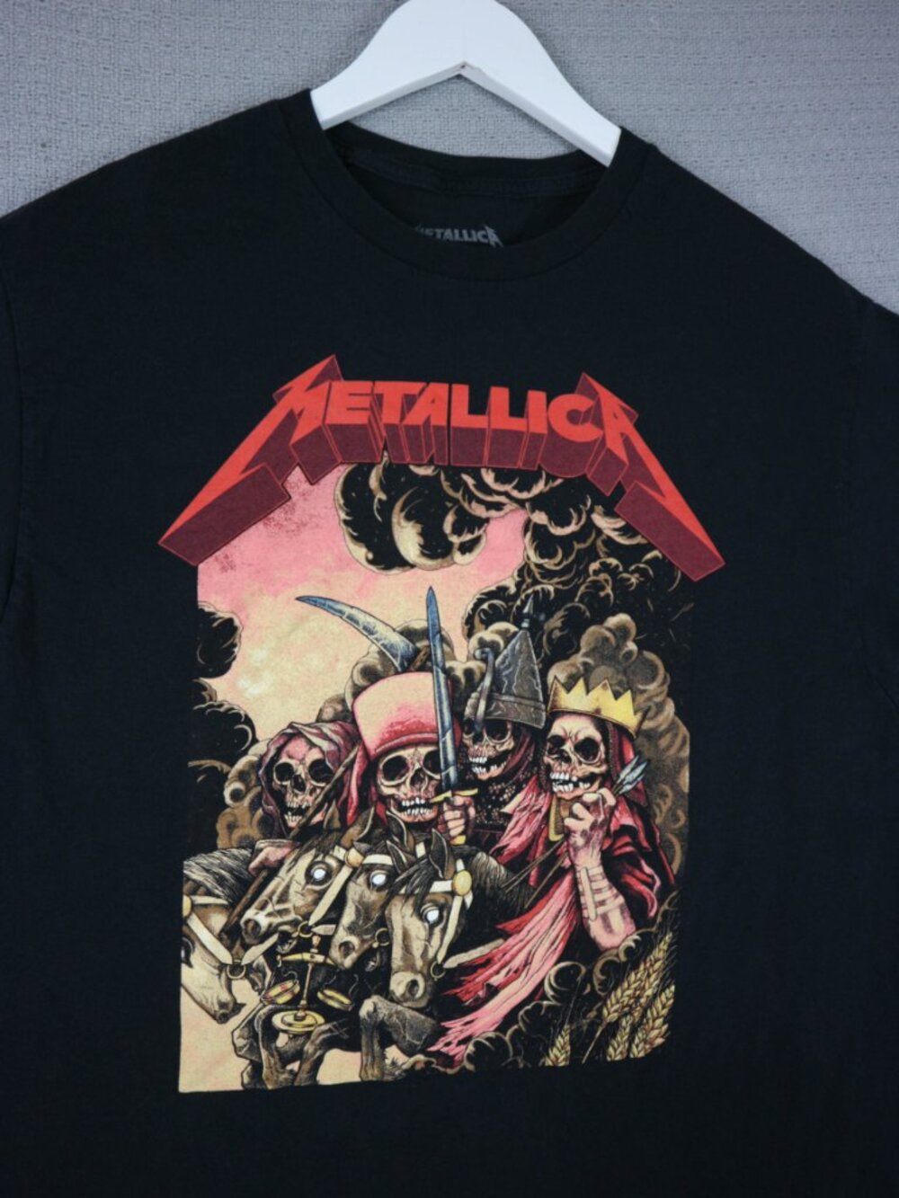 Metallica 2024 The Four horsemen Tee Mens Large - Picture 3 of 9